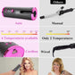 Portable Automatic Hair Curler, Ceramic Rotating Wireless Auto Curling